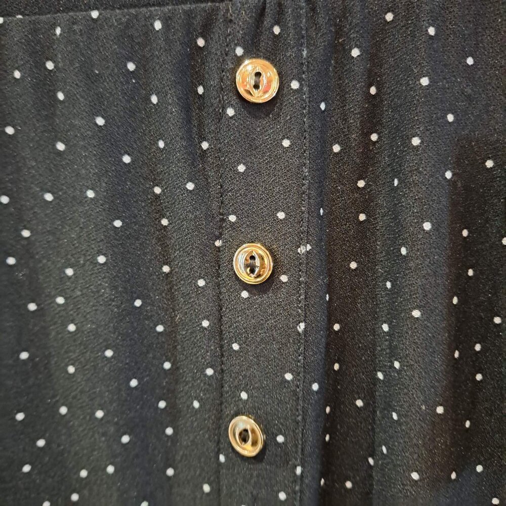 NWT new with tag polka dot skirt with ruffles and buttons - Picture 4 of 9